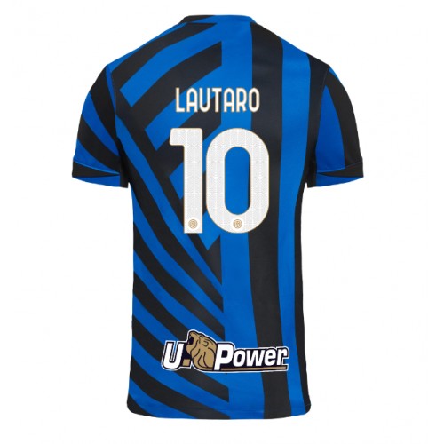 Fotbalové Dres Inter Milan Lautaro Martinez #10 Domácí 2024-25 Krátký Rukáv